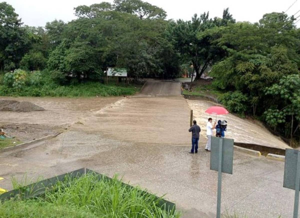 Alerta amarilla por lluvias en tres departamentos al norte de Honduras