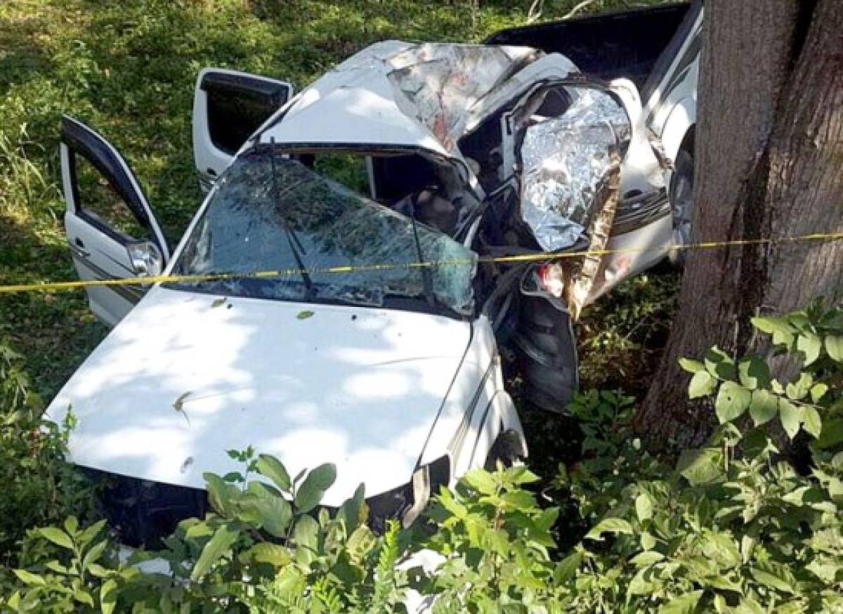 Dos muertos deja accidente de tránsito en el occidente de Honduras