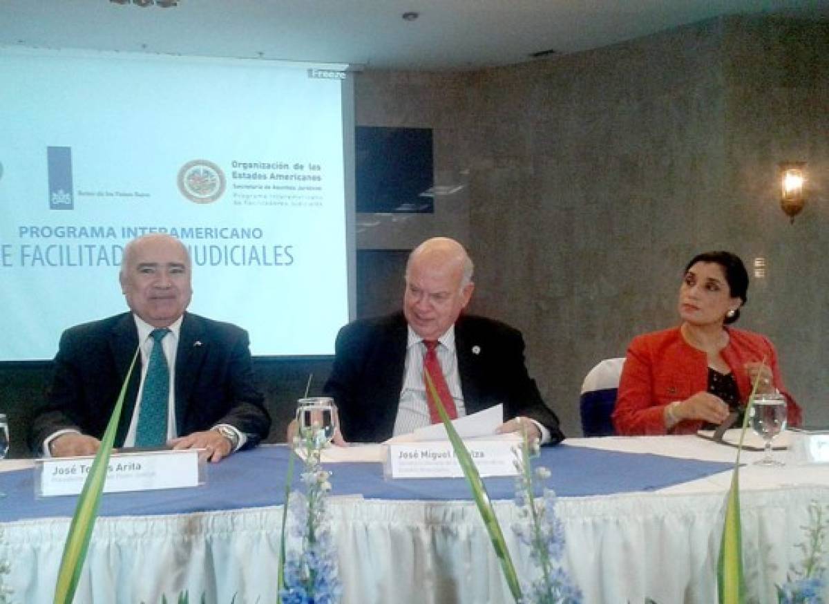 Lanzan Programa Interamericano de Facilitadores Judiciales en Honduras