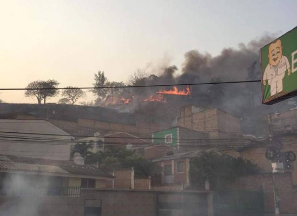 Pavoroso incendio en residencial Plaza