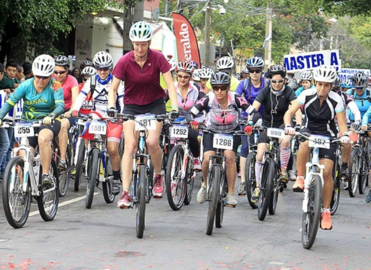 Un éxito convocatoria al máximo evento del ciclismo hondureño