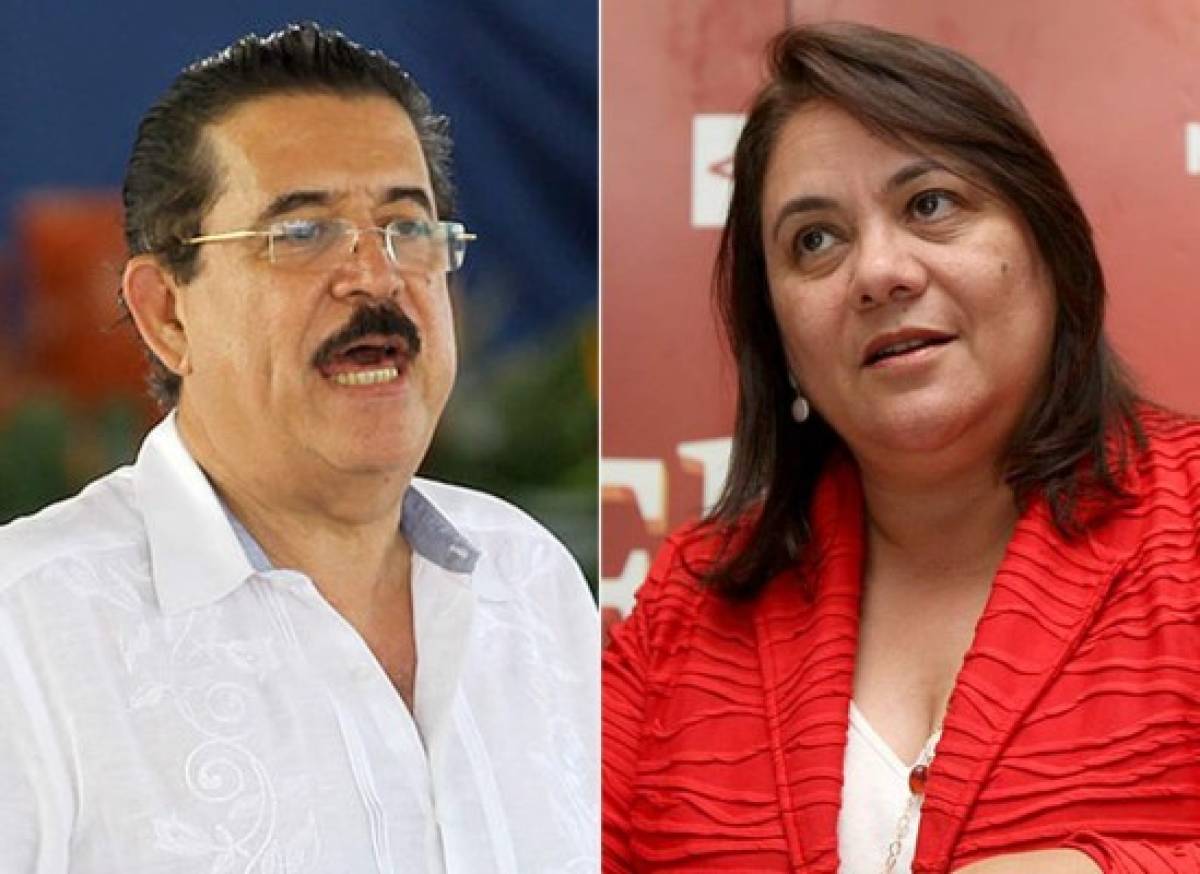 Zipizape entre 'Mel' Zelaya y Gabriela Núñez