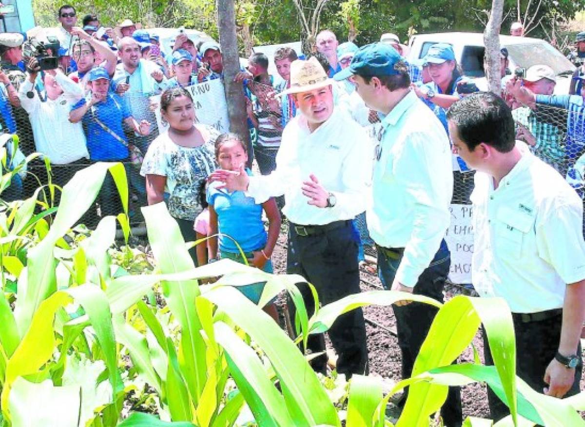 JOH lleva proyectos al occidente de Honduras