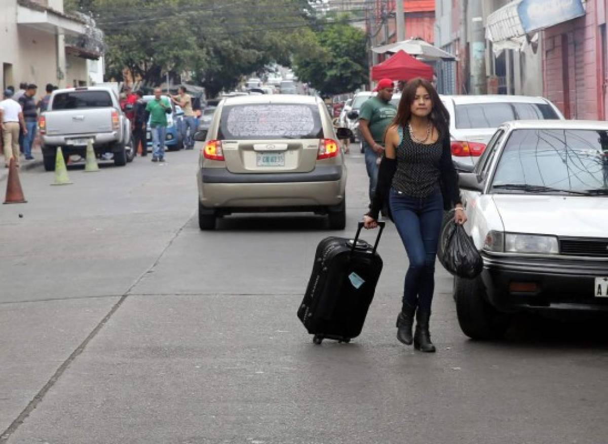 Baja afluencia de pasajeros reportan transportistas de la capital de Honduras