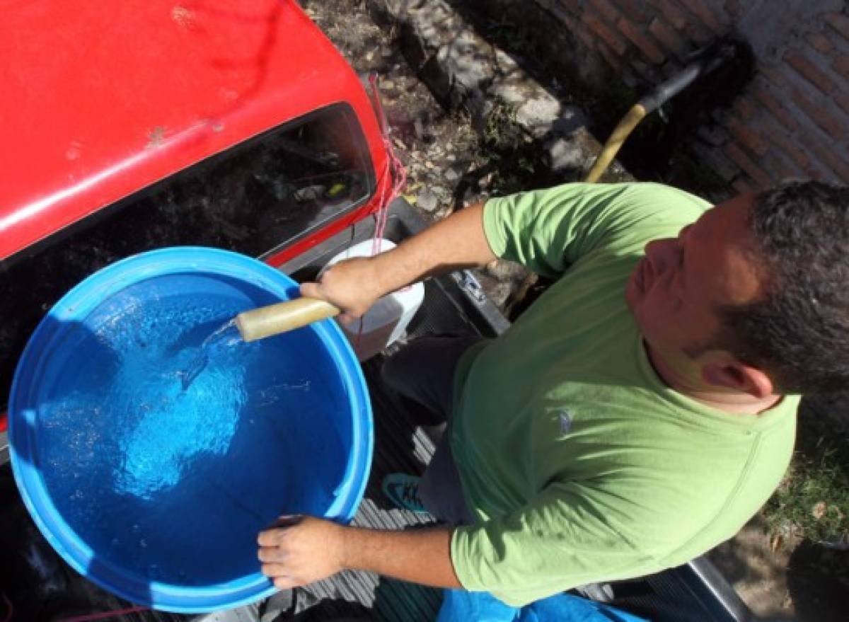 SANAA presenta calendario de distribución de agua en Tegucigalpa   