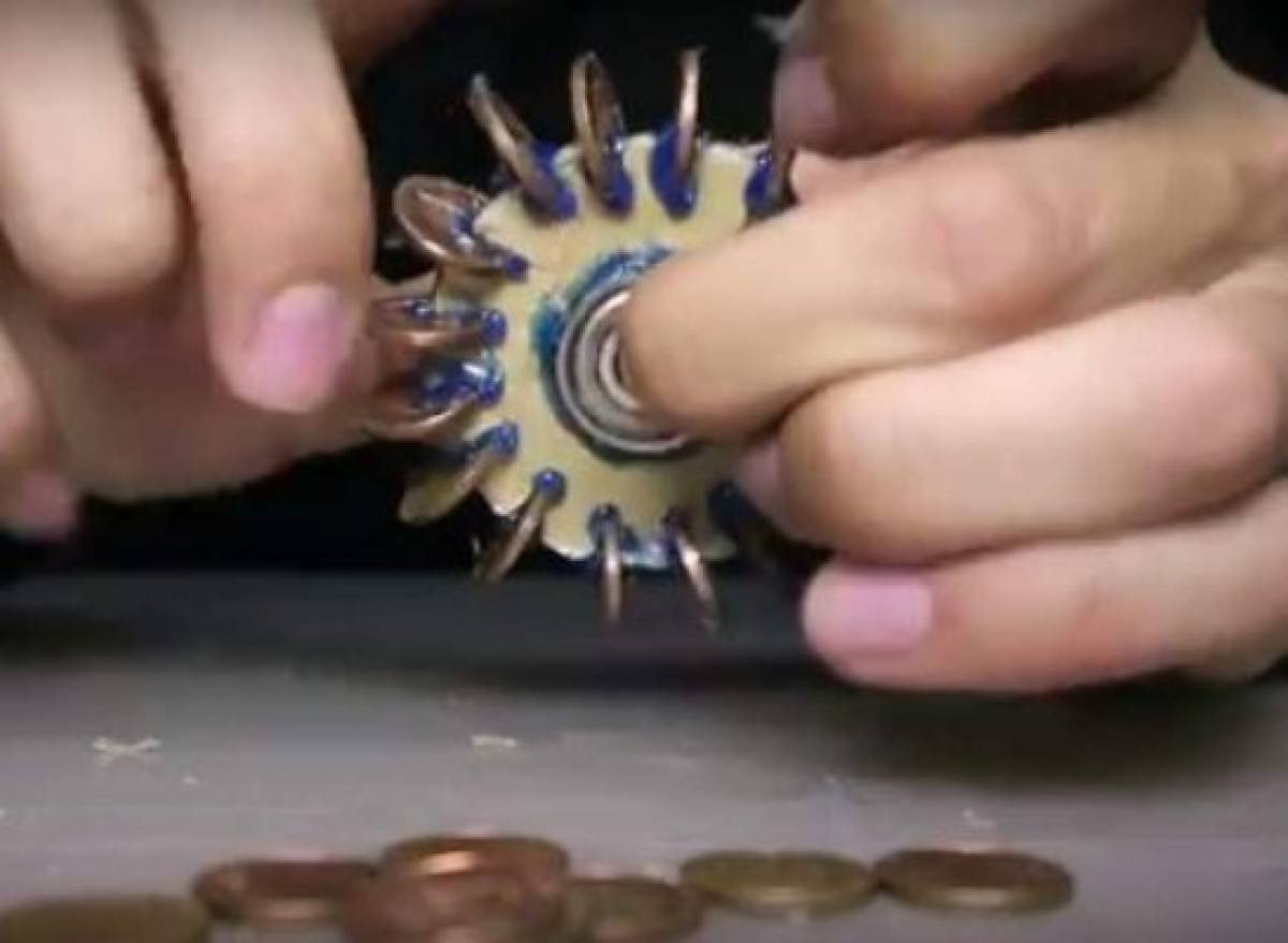 Cómo fabricar un spinner casero paso a paso