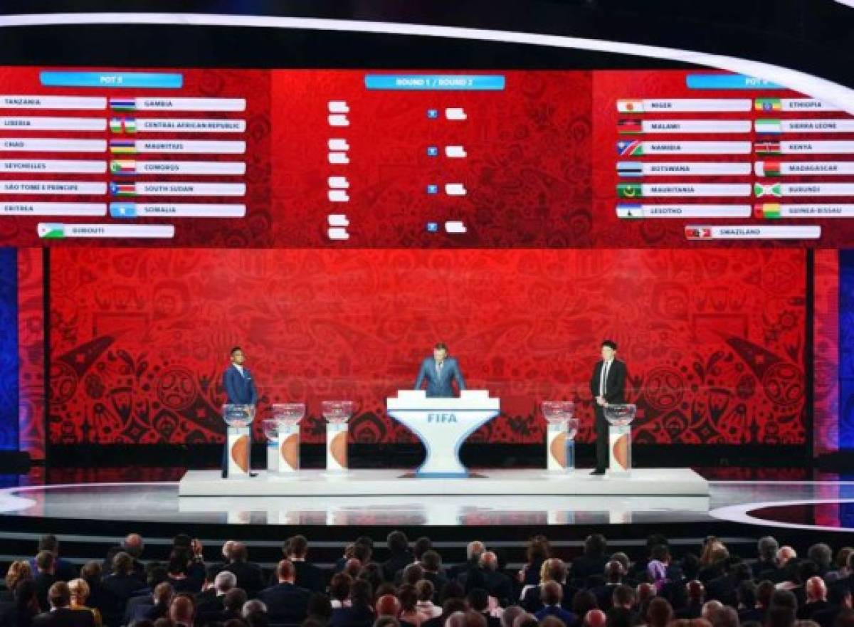 Honduras y México comparten Grupo A en eliminatoria a Rusia 2018