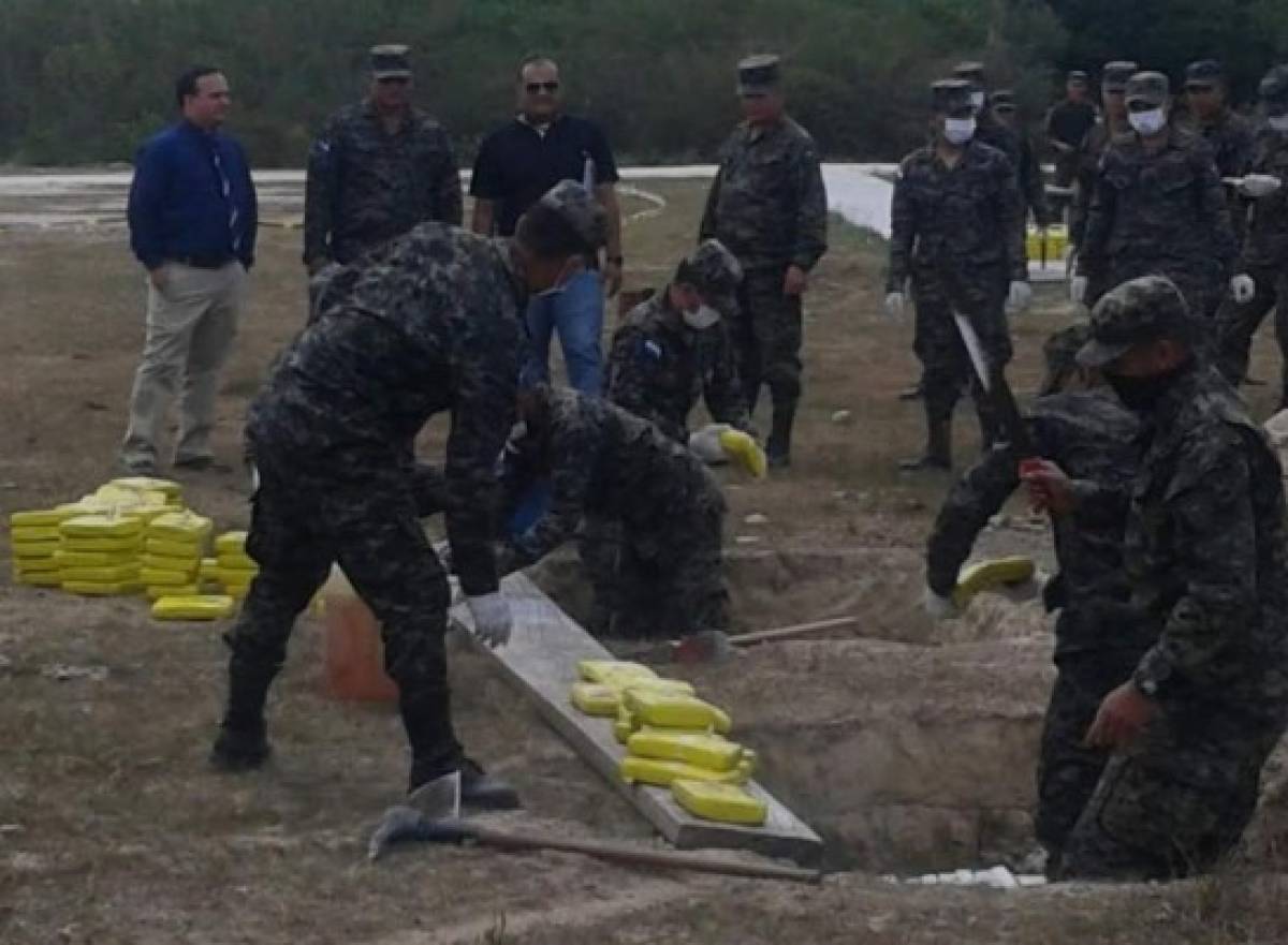 Incineran 450 kilos de cocaína decomisada a inicios de 2015