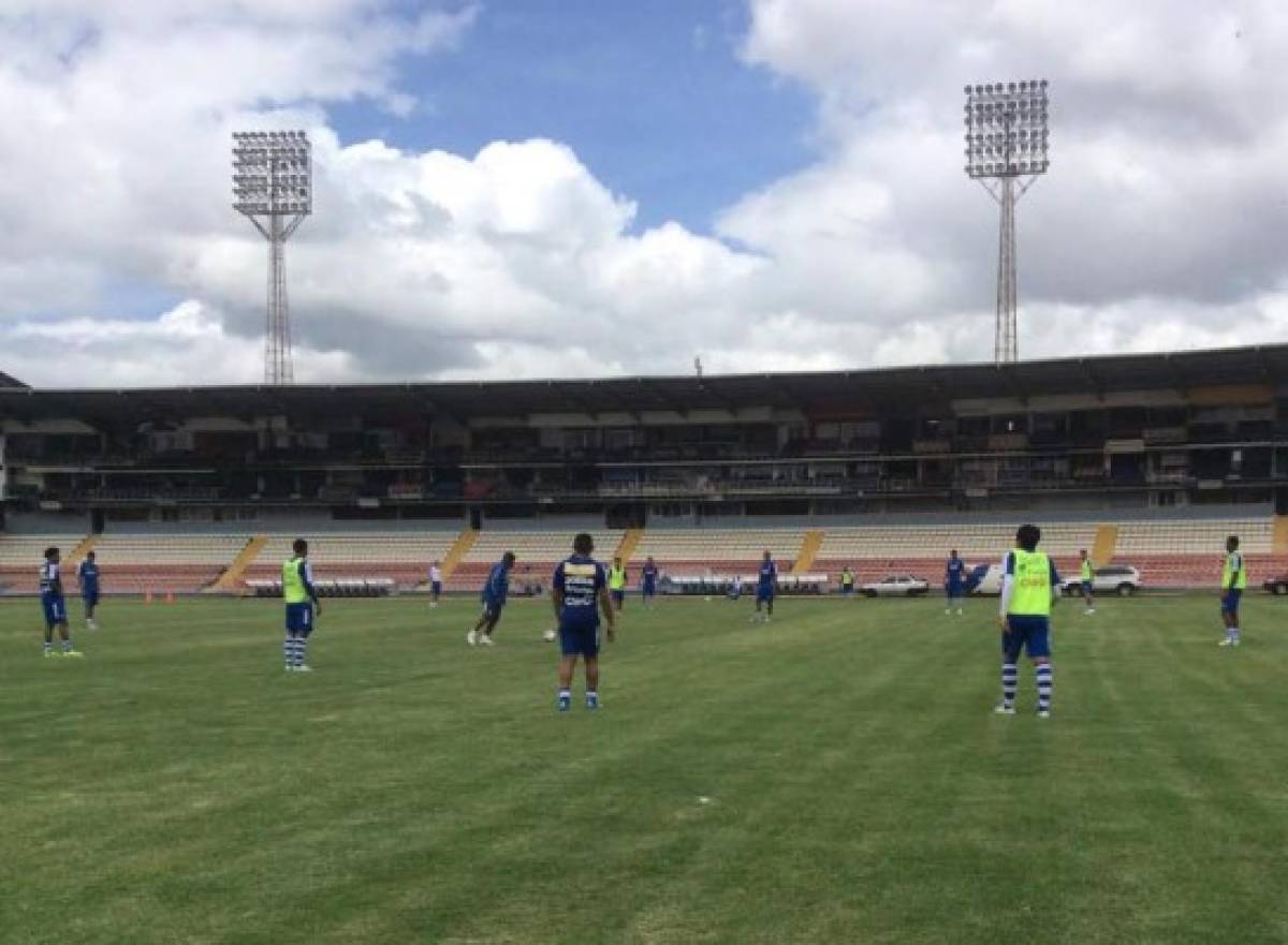 Selección nacional de Honduras sigue la marcha