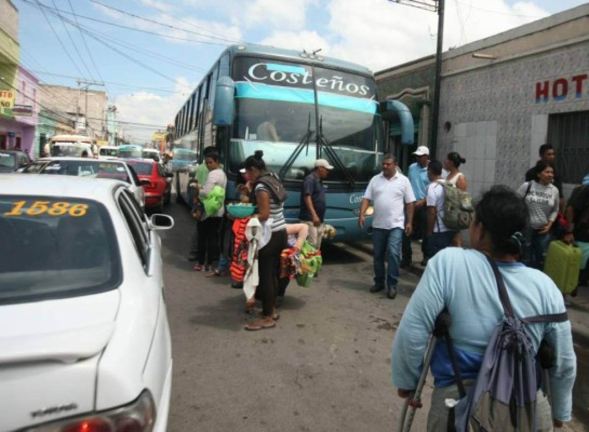 Transporte operará normal en la capital hondureña