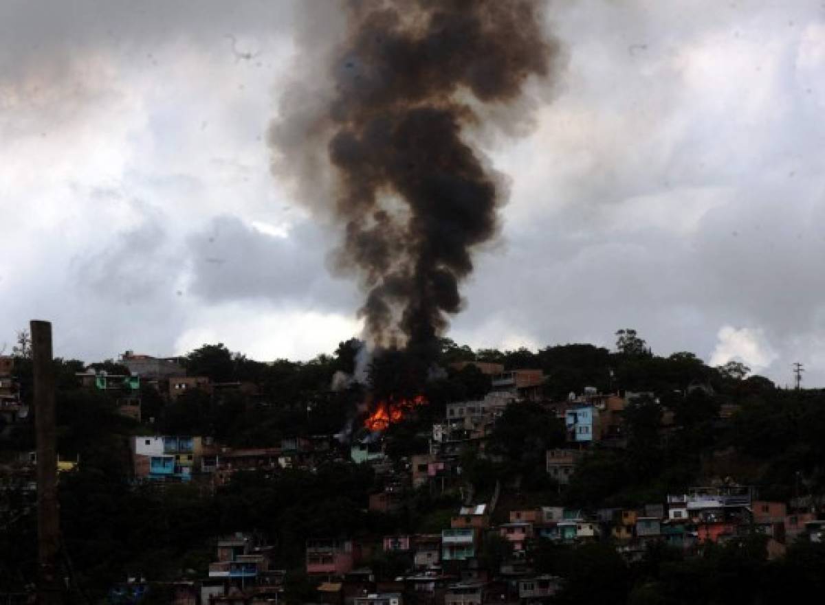 La capital de Honduras registra el 39 por ciento de los incendios en casas del país