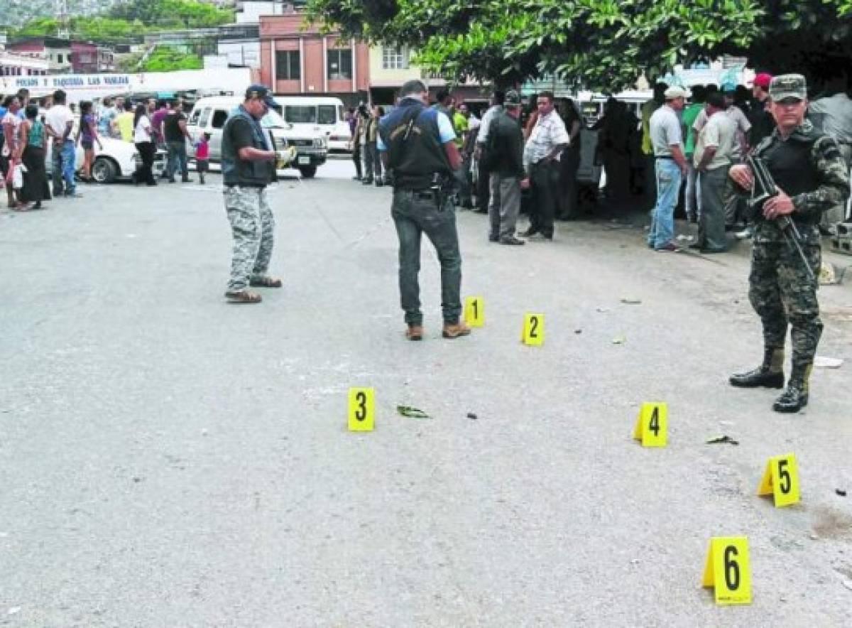 Honduras: Homicidios se redujeron en 16% durante 2014