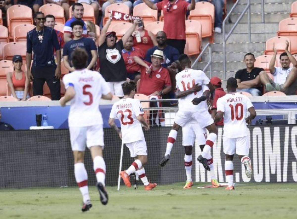 Costa Rica empató 1-1 ante Canadá en la segunda fecha de la Copa Oro