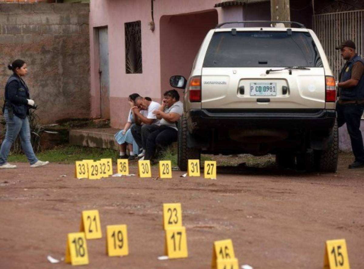 Honduras: 95 homicidios en una semana