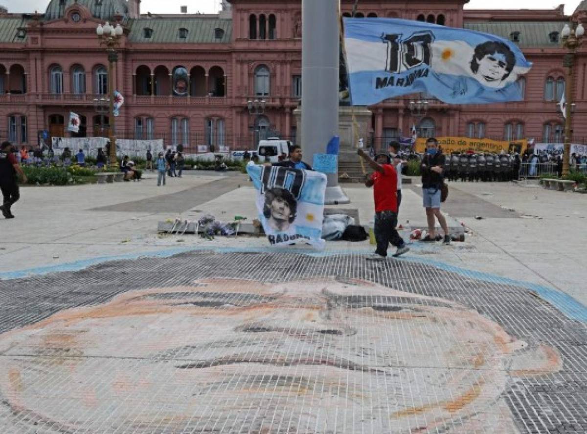 Comienza el velorio de Maradona en la Casa de Gobierno de Argentina