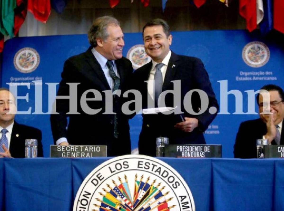 Honduras y OEA firmaron este martes la Maccih