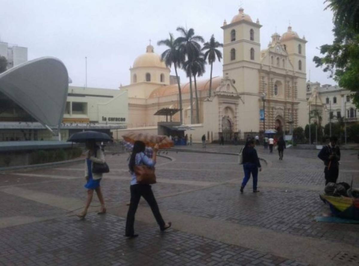 Lluvias y chubascos para la mayor parte de Honduras este lunes