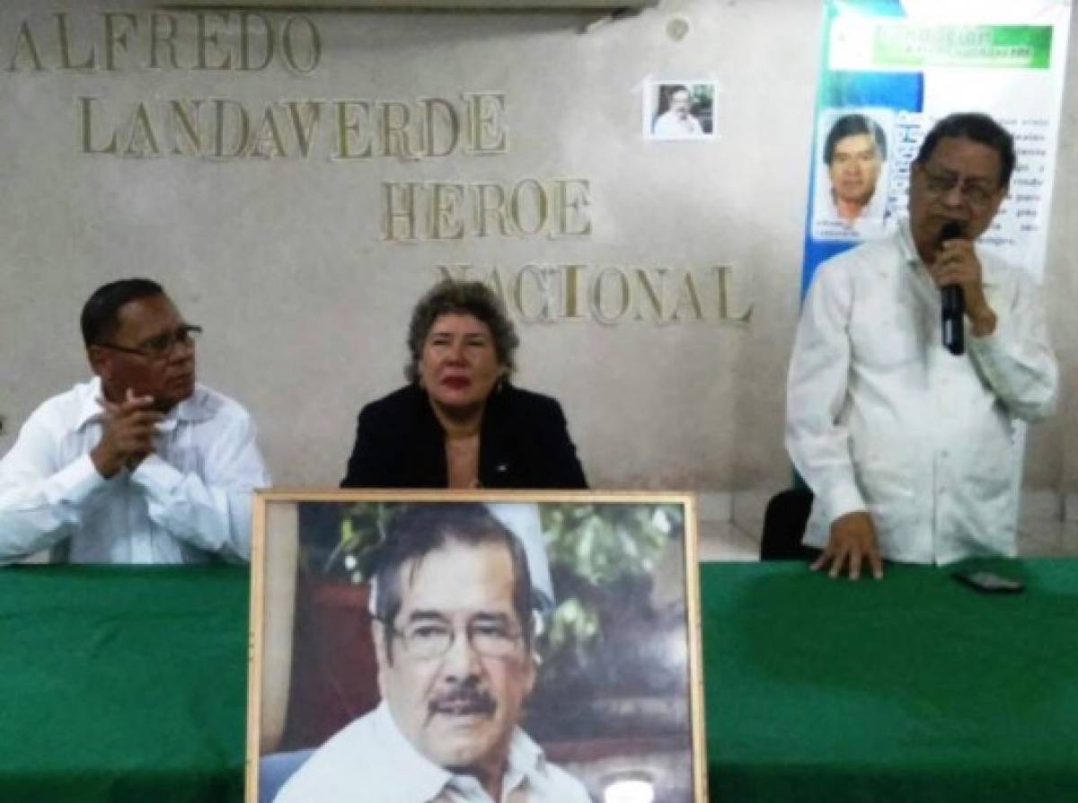 Piden que se declare a Landaverde como héroe nacional  