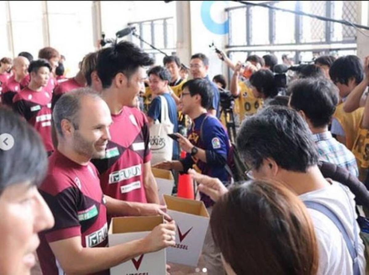 Así es la nueva vida de Andrés Iniesta en Japón