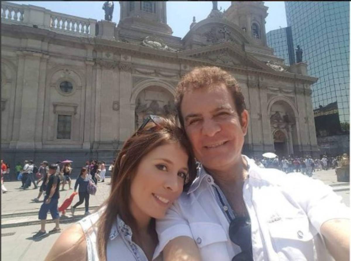 Iroshka Elvir y Salvador Nasralla derrochan amor en sus vacaciones