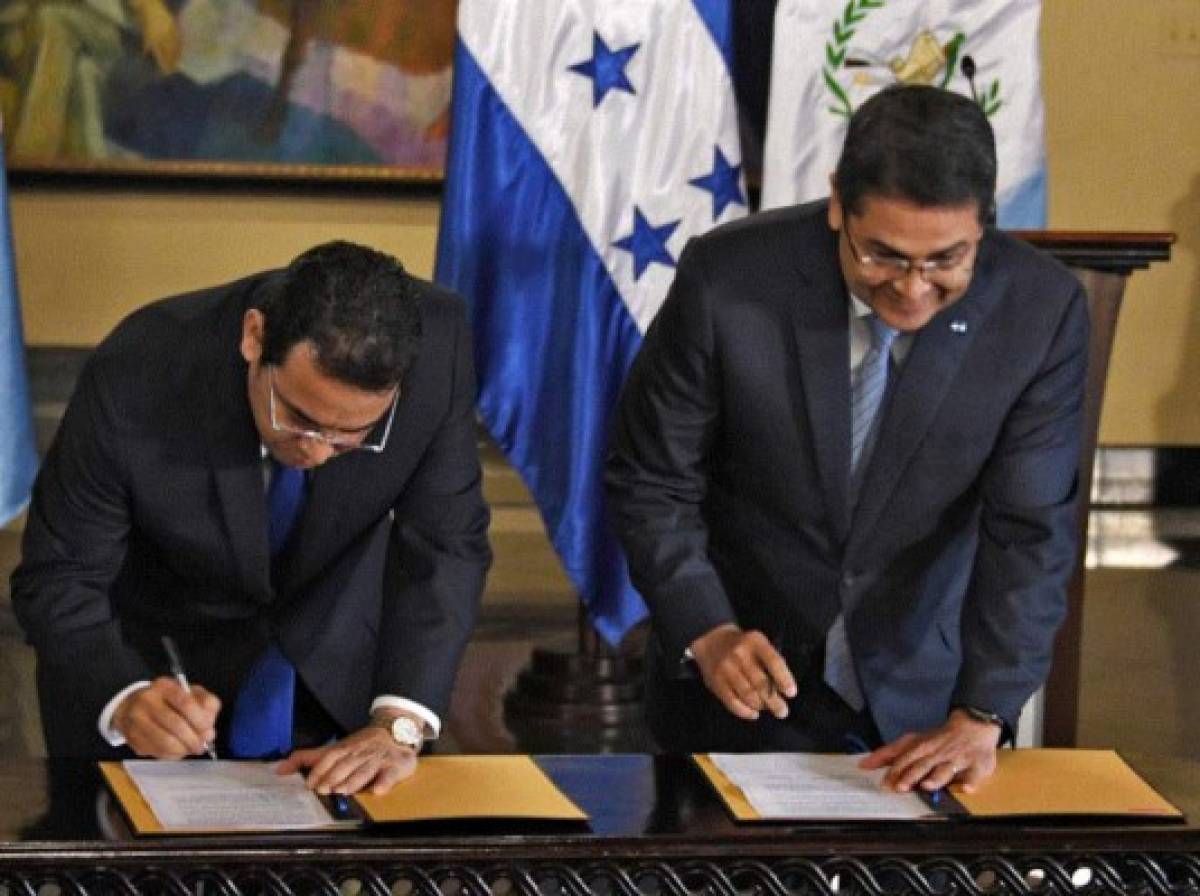 Guatemala y Honduras inician el lunes unión aduanera en Centroamérica