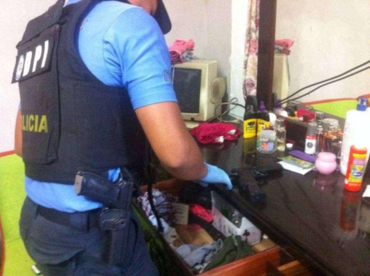 Honduras: Capturan una presunta distribuidora de drogas y un asaltante en el sur