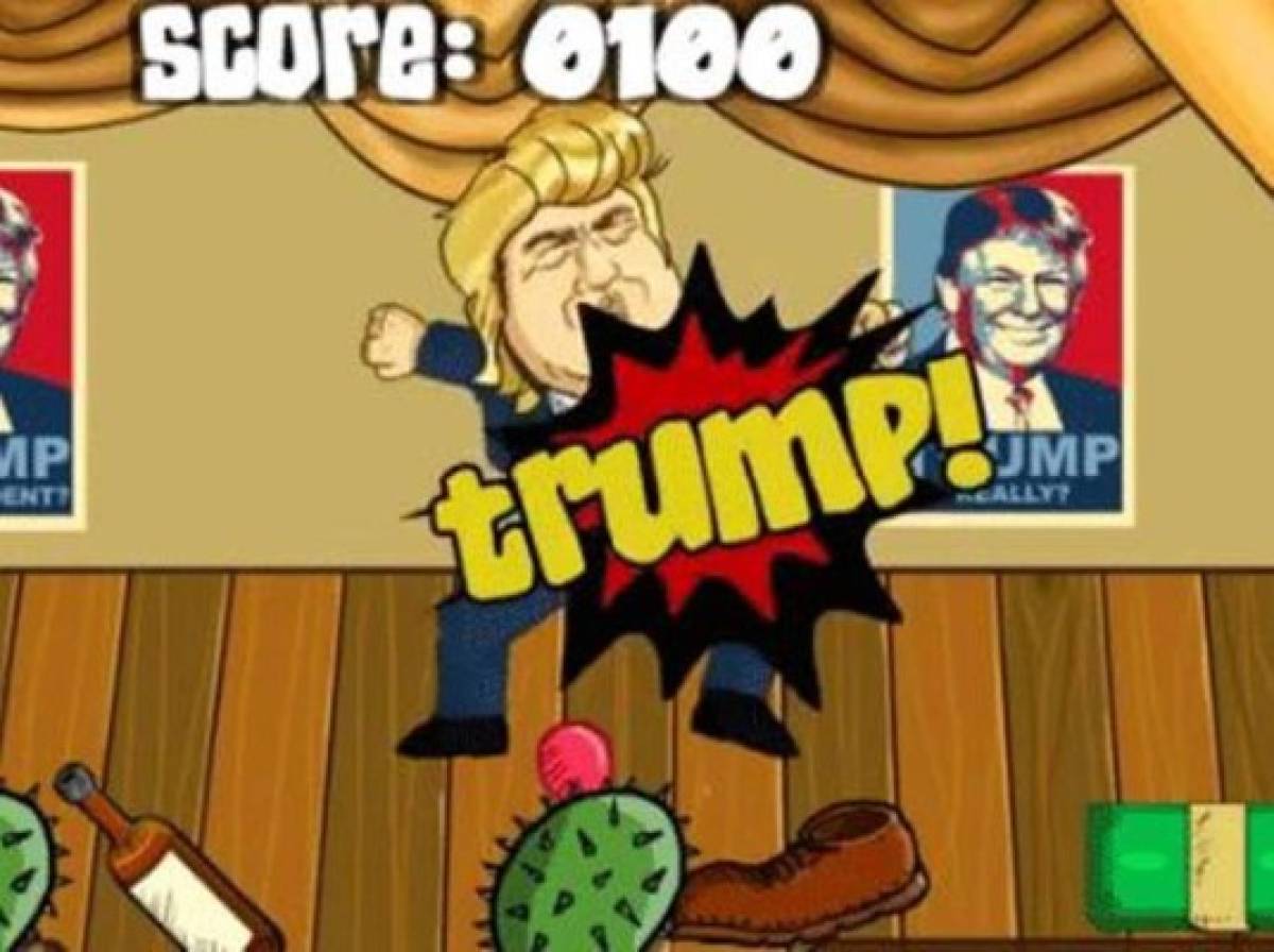 Lanzan video juego en contra de Donald Trump