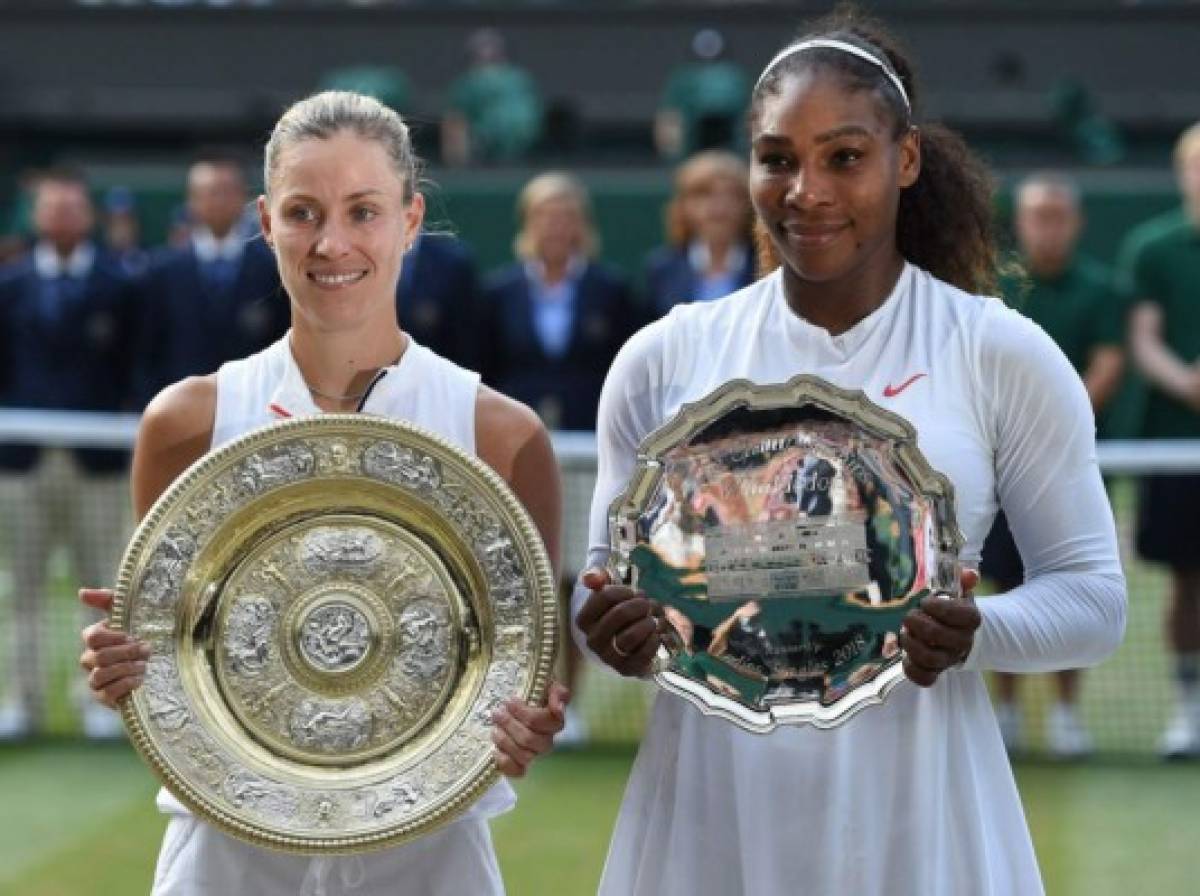 Angelique Kerber le frustra récord a Serena Williams en Wimbledon