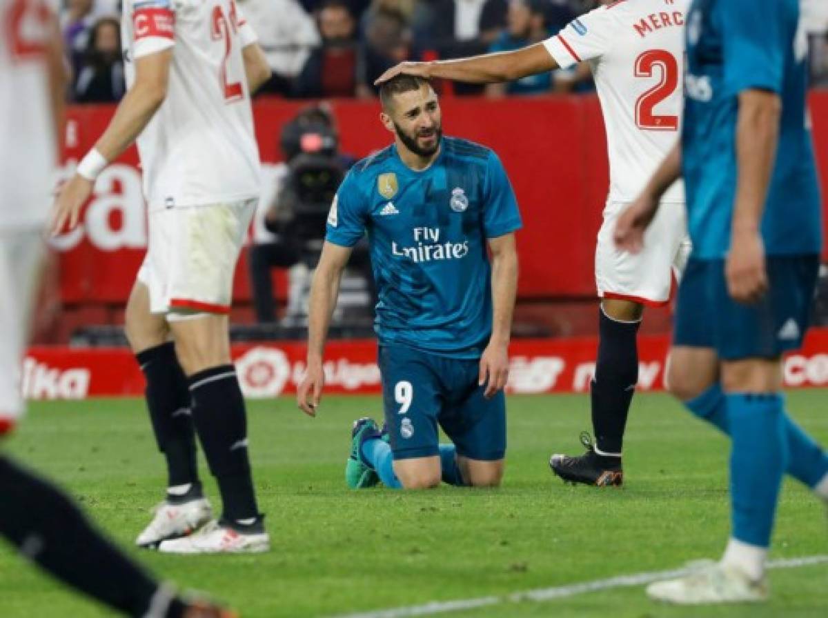 El Real Madrid tiene la cabeza en Kiev: cae en Sevilla