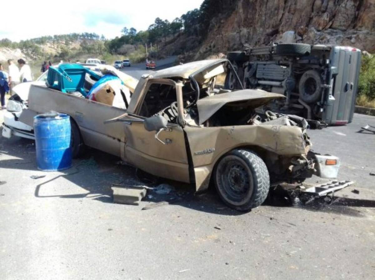 Un muerto en accidente de tránsito a la altura del municipio de Ojojona