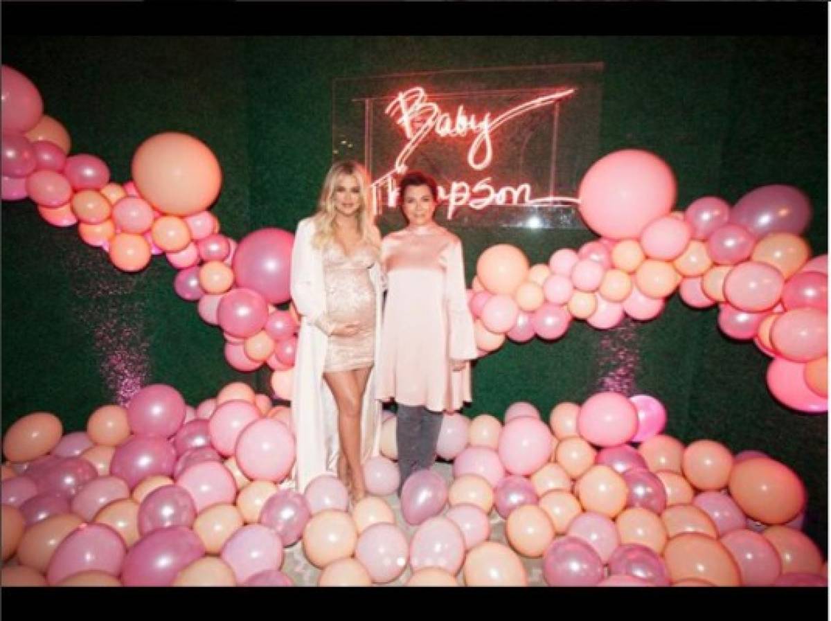 Así fue el lujoso Baby Shower de Khloé Kardashian