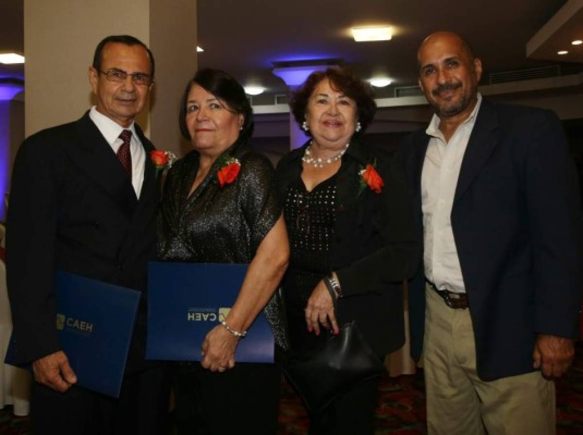 El CAEH reconoce a profesionales y entrega mención a Jorge Bueso Arias