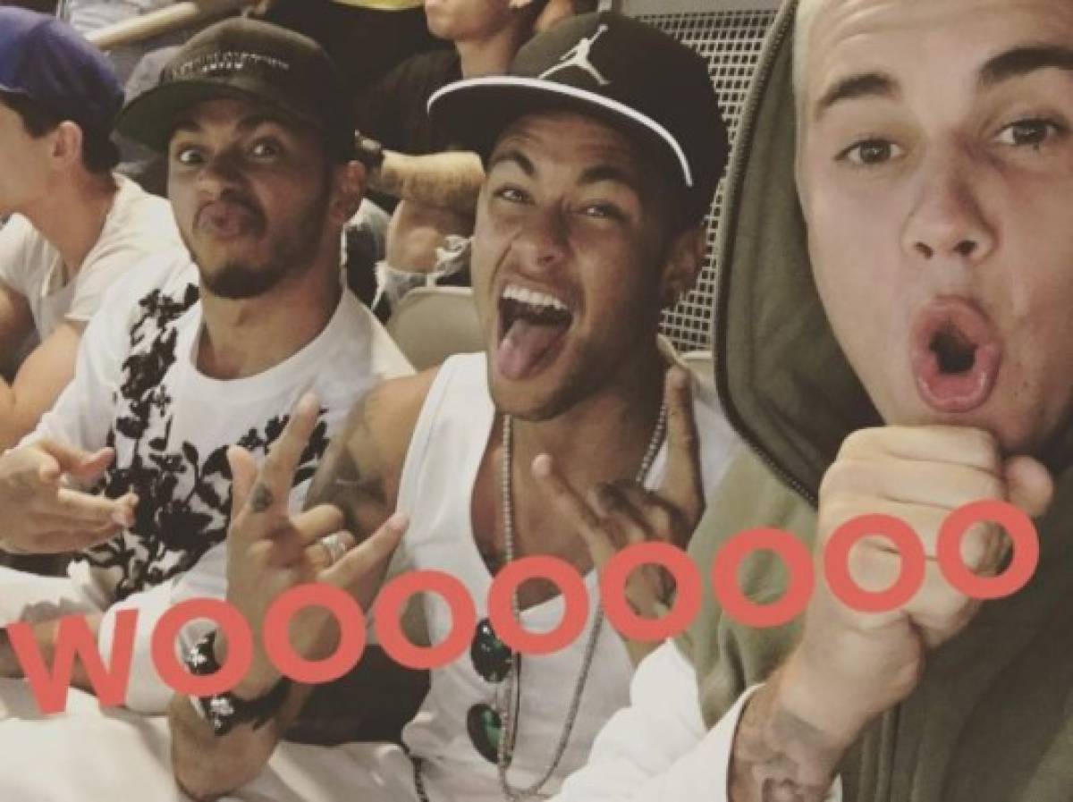 La selfie de Bieber con Neymar roba las miradas en la Copa América