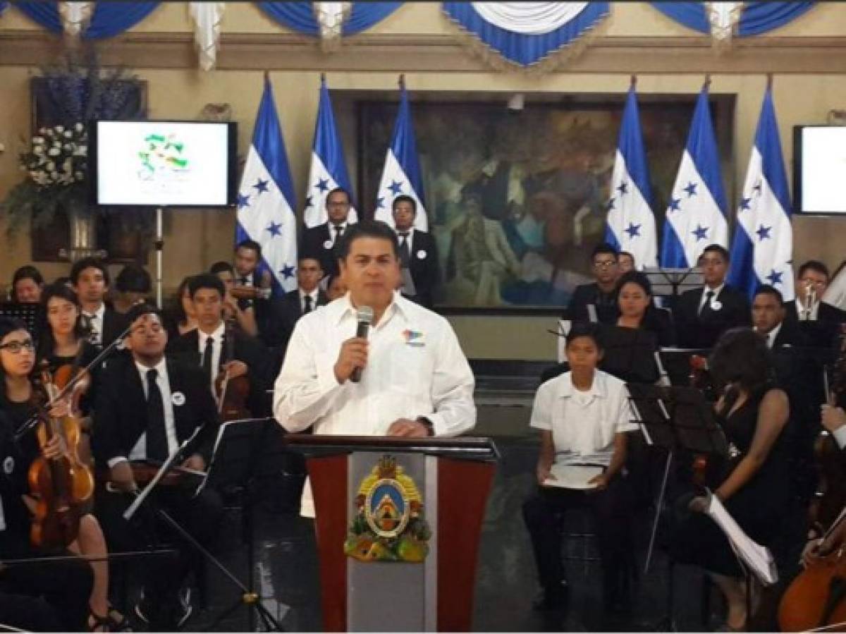 'Este 15 de septiembre será una fiesta digna de Honduras': JOH