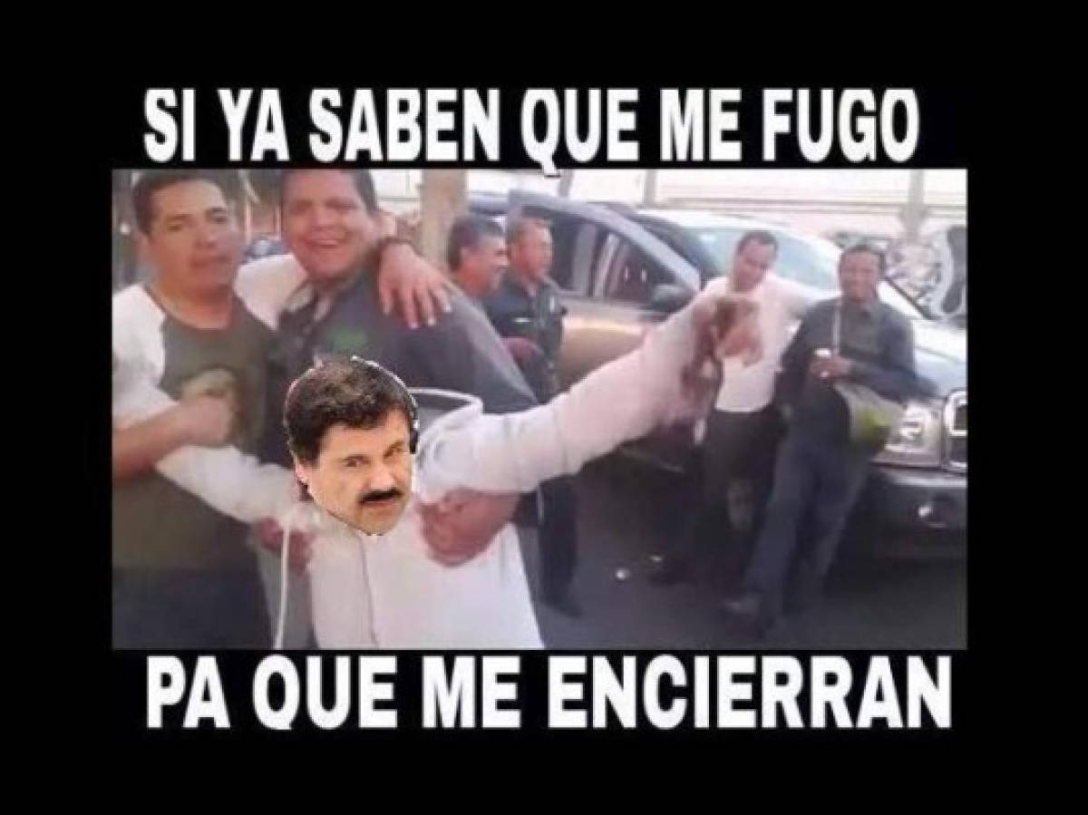 Con memes se burlan de la fuga del 'Chapo' Guzmán