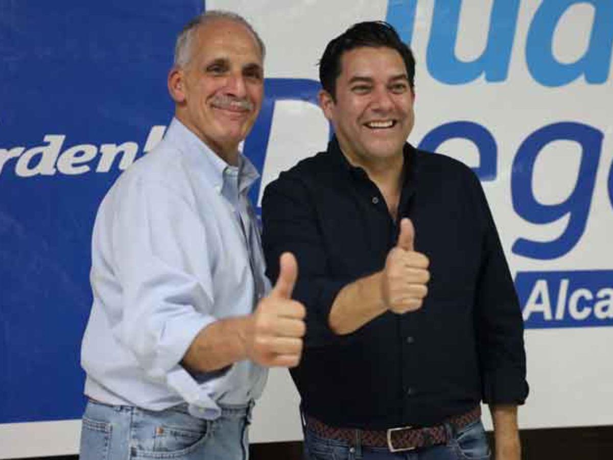 Nasry Asfura anuncia a Juan Diego Zelaya como precandidato a alcalde de la AMDC