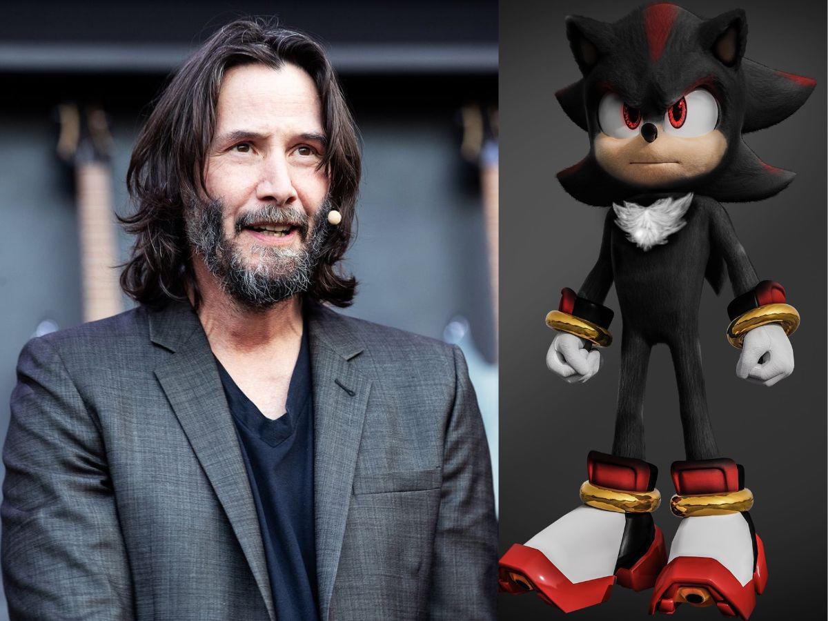 Confirman al gran Keanu Reeves como la voz de Shadow en la película ‘Sonic 3′