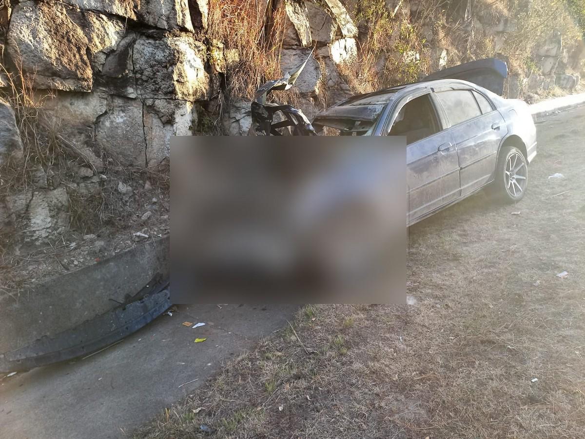 Muere conductor tras accidente en carretera CA-5, cerca de Zambrano