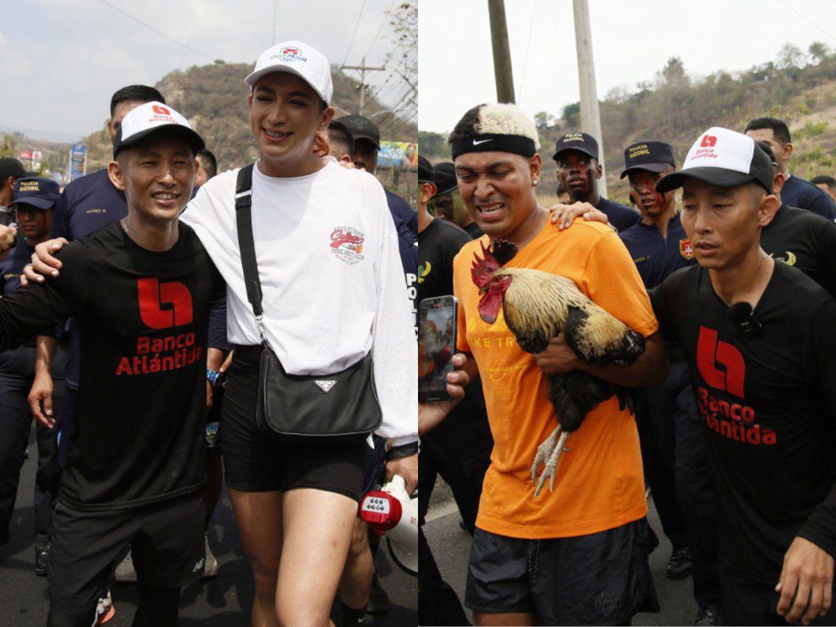 ¿Qué influencers acompañan a Shin Fujiyama en el último día de la carrera de 250 kilómetros?