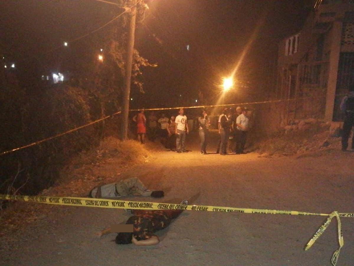 Matan a pareja en una calle de colonia Santa Isabel de Comayagüela