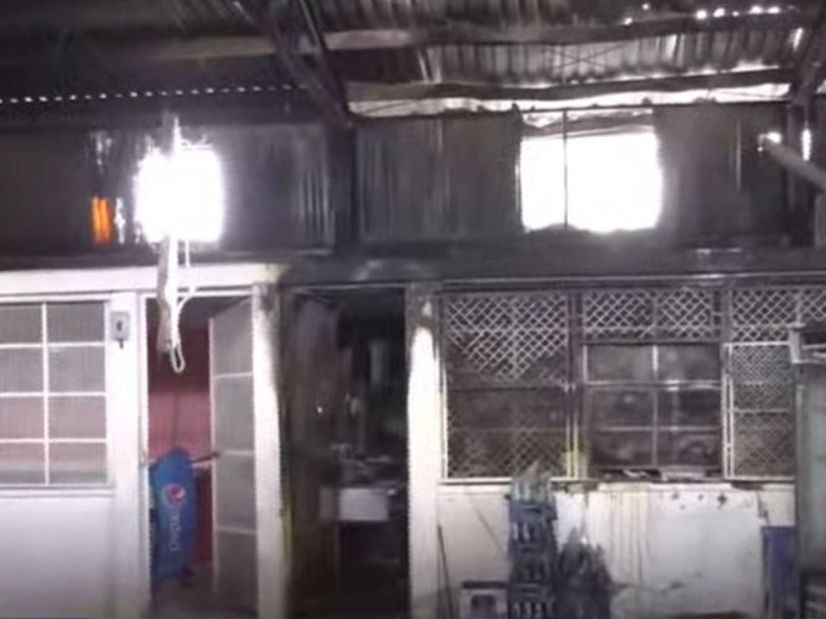 Cuatro personas quemadas tras explosión de chimbo de gas en mercado de San Pedro Sula