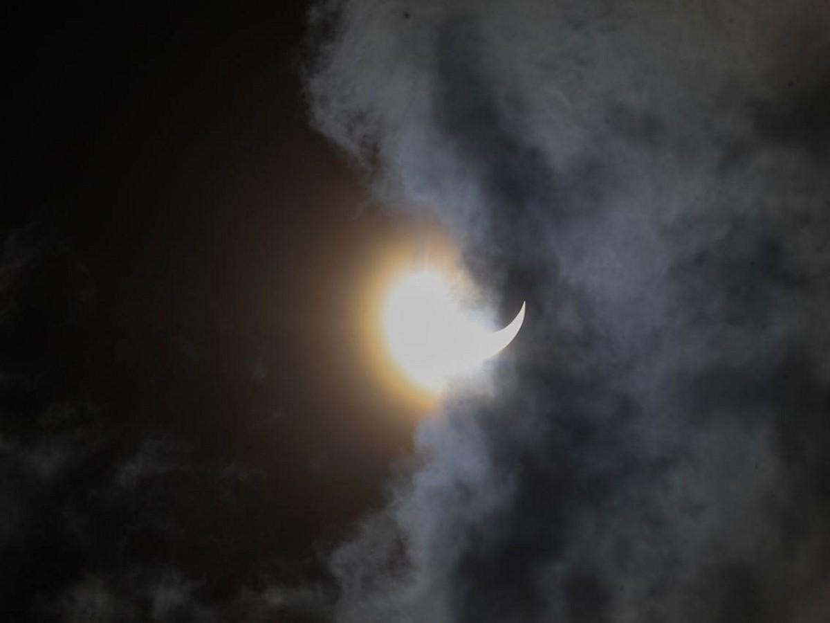 En vivo: Así se observa el eclipse anular en Honduras este 14 de octubre