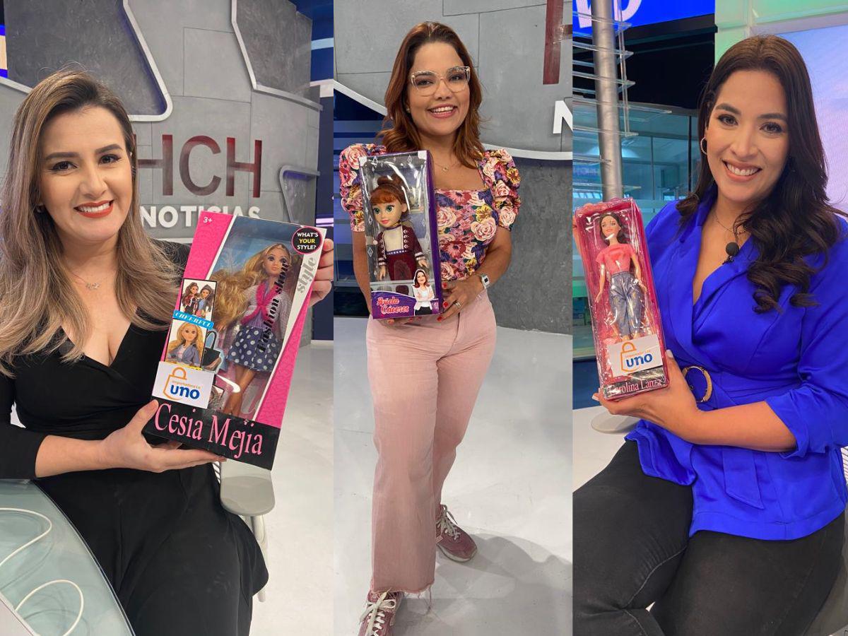 Cesia Mejía, Ariela Cáceres y Carolina Lanza se convierten en muñecas personalizadas