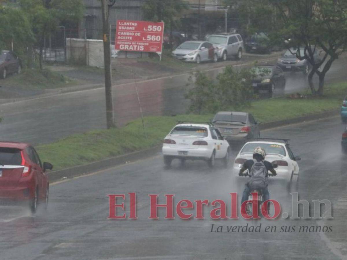 Lluvias continuarán este viernes para el centro, sur y occidente de Honduras