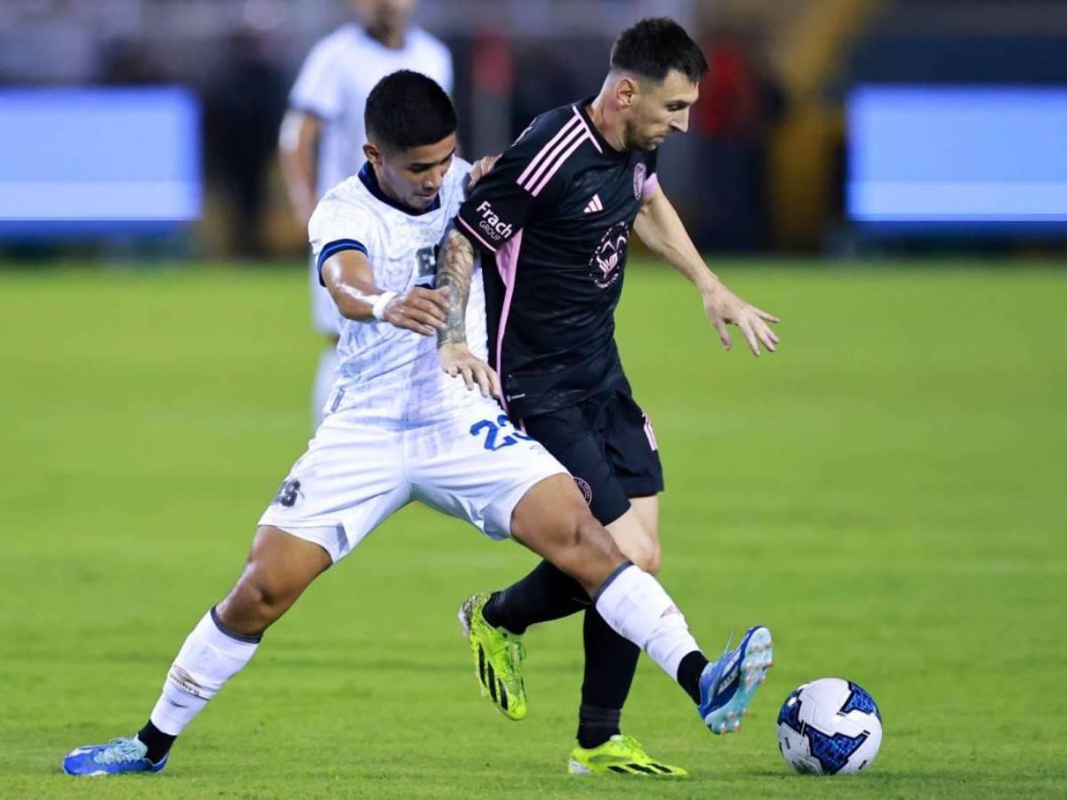 Inter Miami de Messi empata ante El Salvador en amistoso