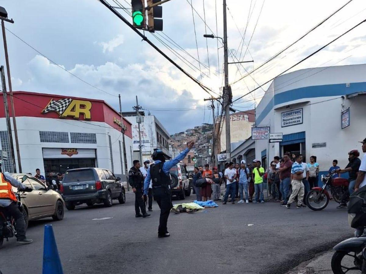 Identifican a presuntos asaltantes acribillados en Comayagüela