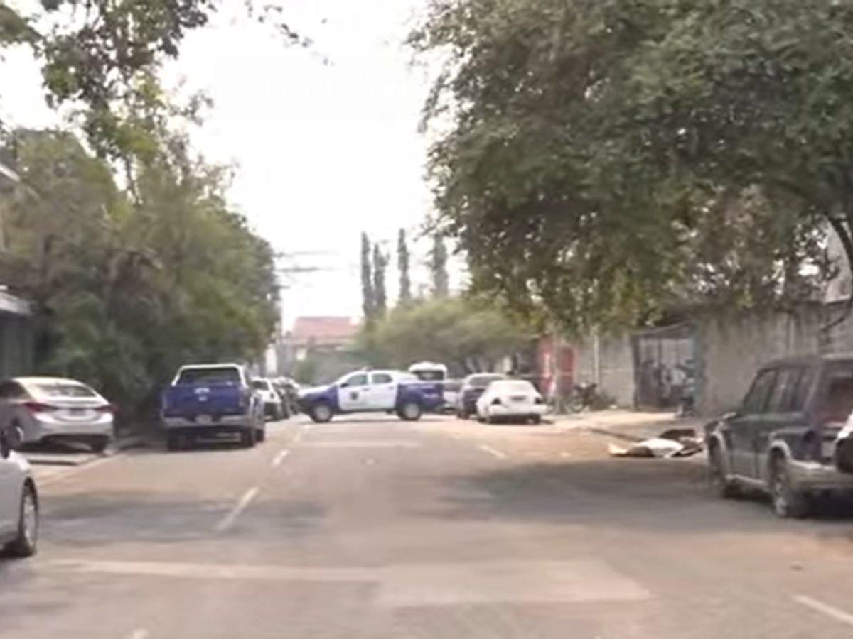 Una persona muerta deja tiroteo en el barrio Medina de San Pedro Sula