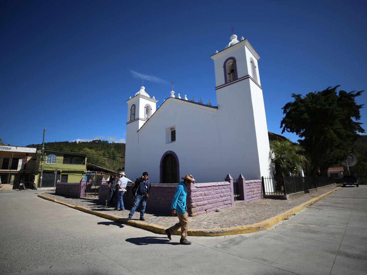 Historia, Guancasco y arquitectura colonial rodean la iglesia de Lepaterique