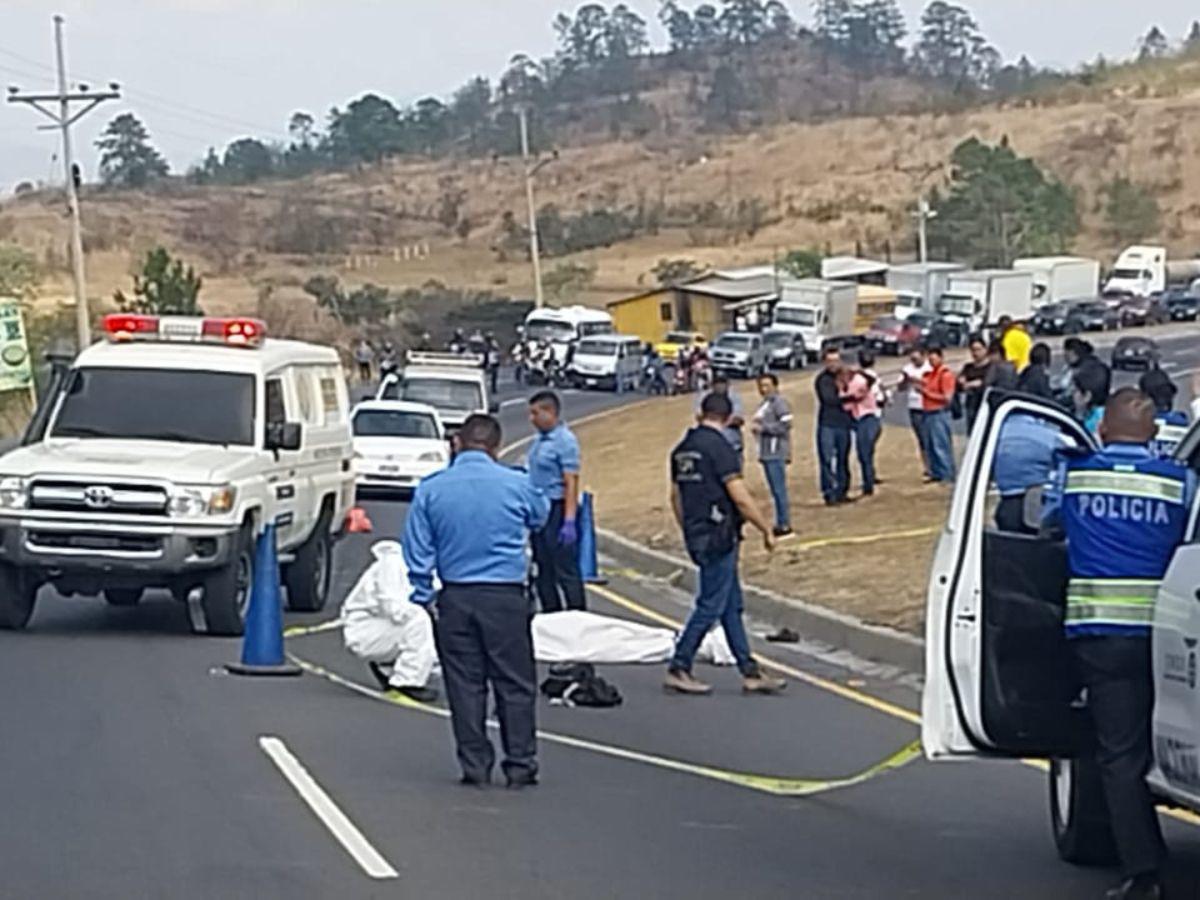 Reservista muere atropellado en la carretera CA-5 a la altura de Amarateca