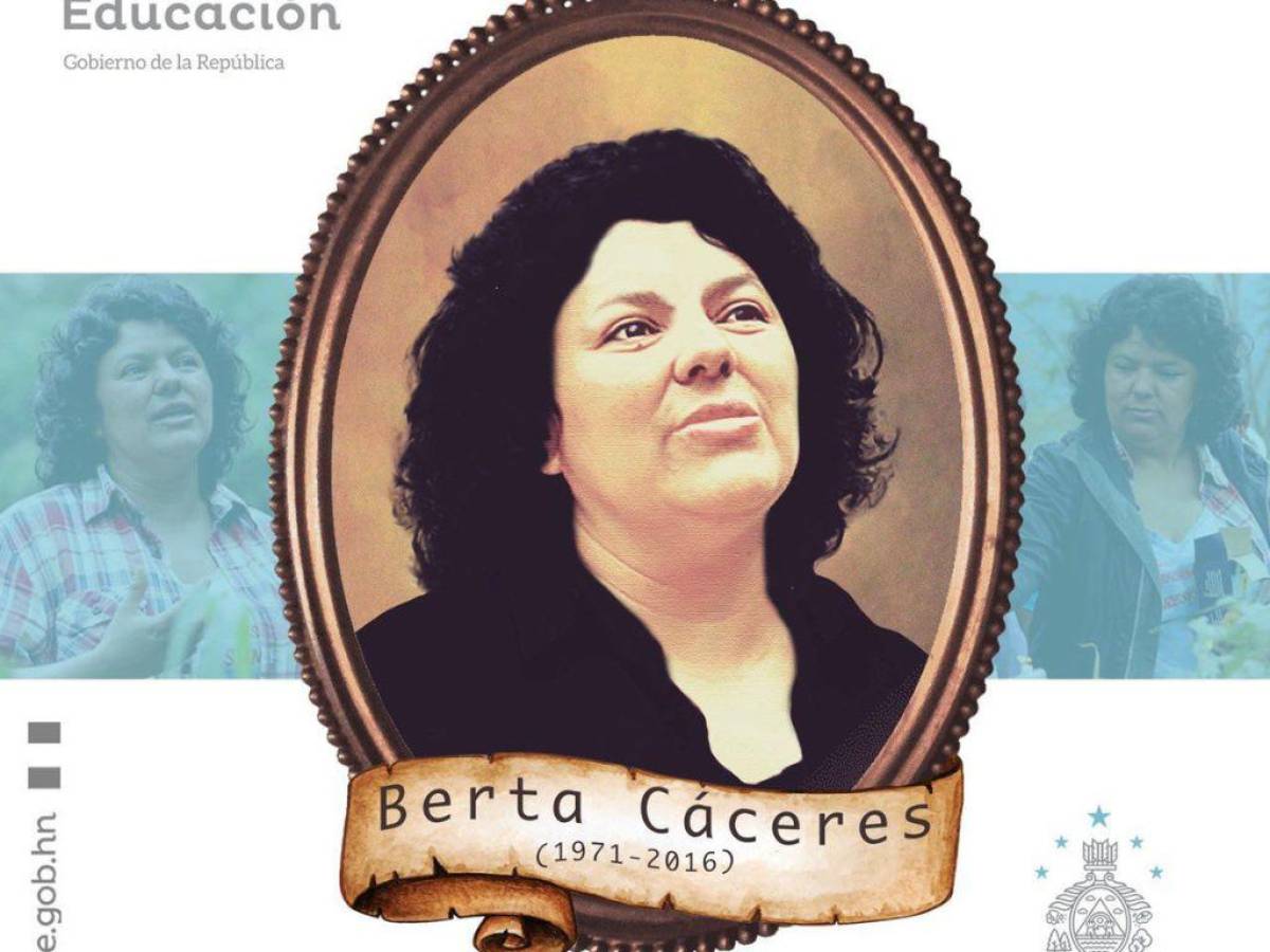 Berta Cáceres se incluirá en el Currículo Nacional Básico